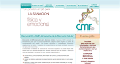 Desktop Screenshot of lamemoriacelular.com